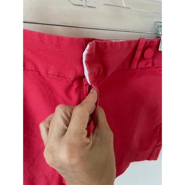 Banana Republic Short 3" Low Rise Shorts Bright Pink Size 4 - Image 4