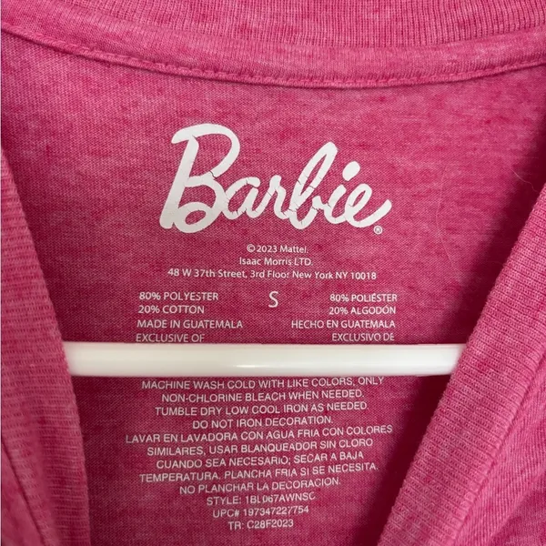 Barbie Graphic T-Shirt with Car Design - Image 2
