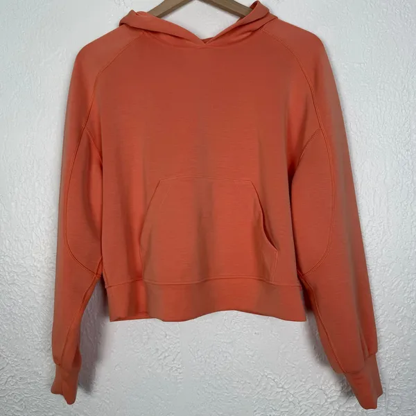 Lululemon Softstreme Hoodie Coral Kiss Athleisure Size 8 - Image 2