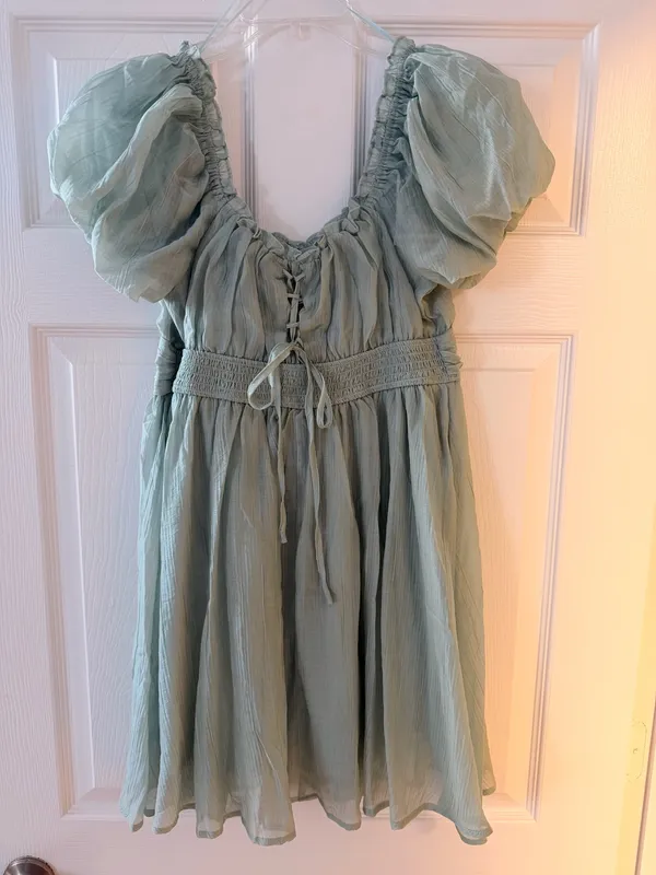 Dress Green Size M - Image 2
