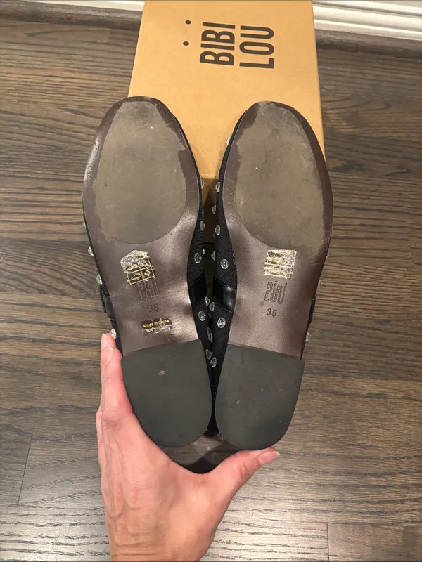 Bibi Lou Naila flat in black Size 8 - Image 6