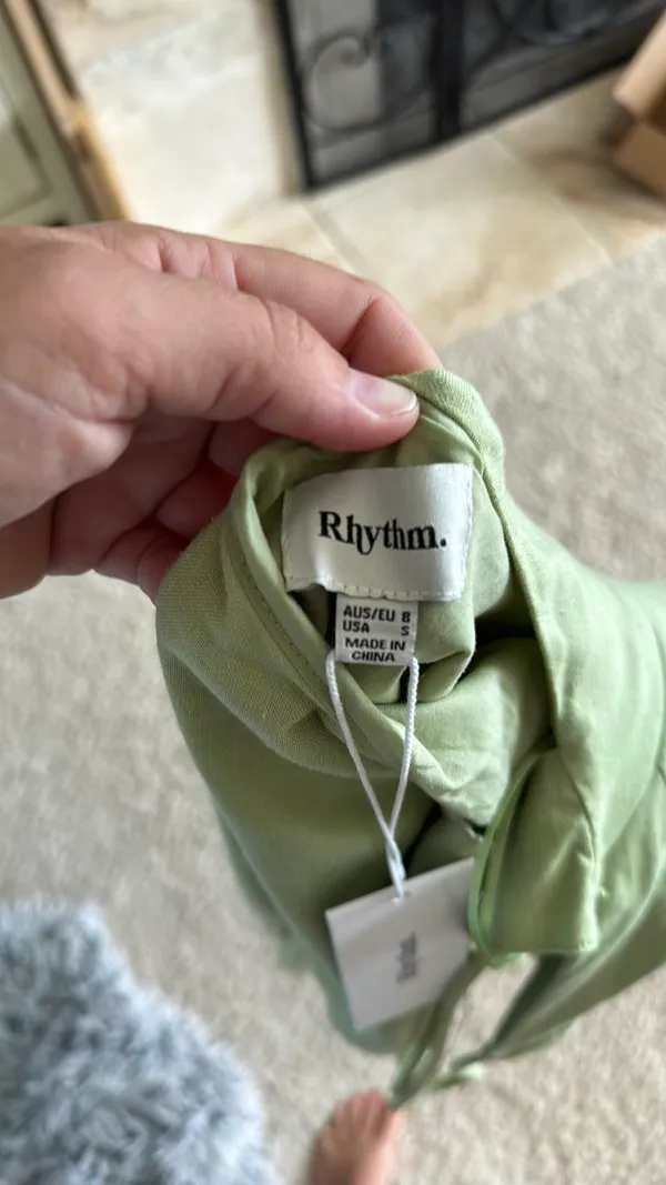 Rhythm Dress Midi Linen - Image 2