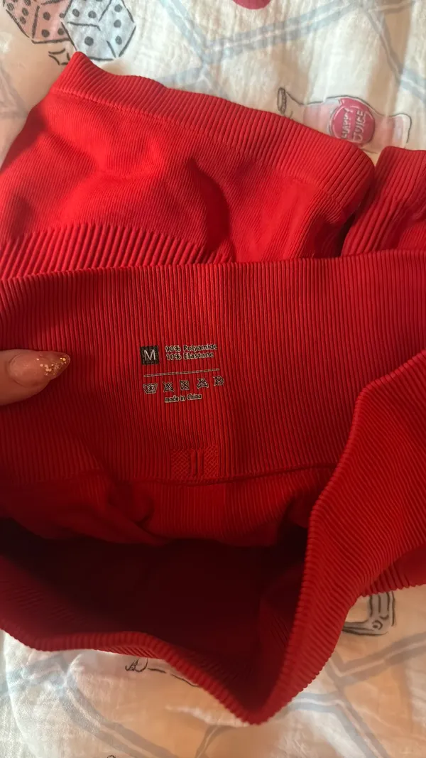 Gym shorts Red Size M - Image 3