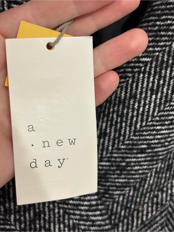 NEW Target A New Day Women’s Herringbone Oversized Peacoat - Size S - Image 7