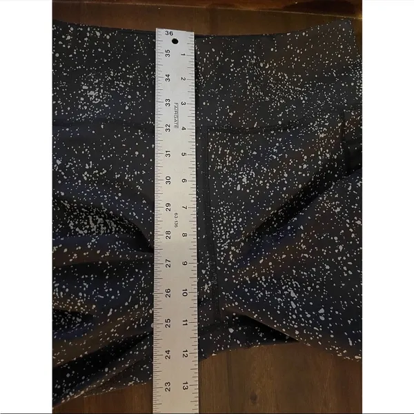 ZYIA Black Reflective Mirage Pocket Light n Tight Hi-Rise 7/8 24" Size 12 - Image 7