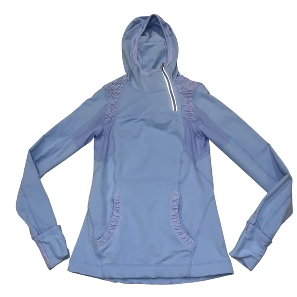 Lululemon Periwinkle Blue Run Alpine Pullover Hoodie 2  - Image 2