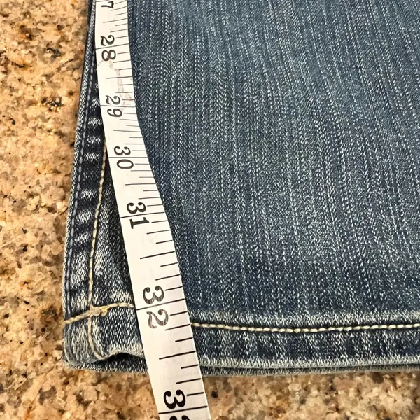 Sang Real by Miss Me Stylish Blue Boot Cut Jeans for Women size 30 EUC - Image 5