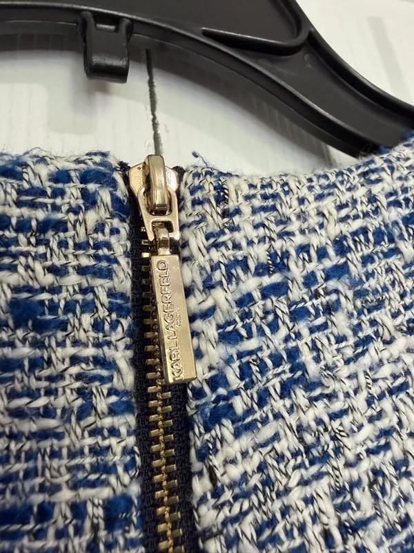 Karl Lagerfeld Tweed Dress Size 6 NWOT - Image 4