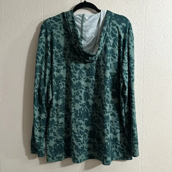 AnyBody hoodie lightweight Green Size L - Image 6