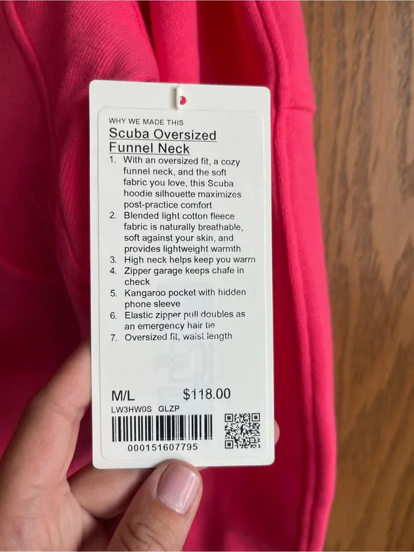 Lululemon Scuba Oversized Funnel-Neck Half Zip - Image 8