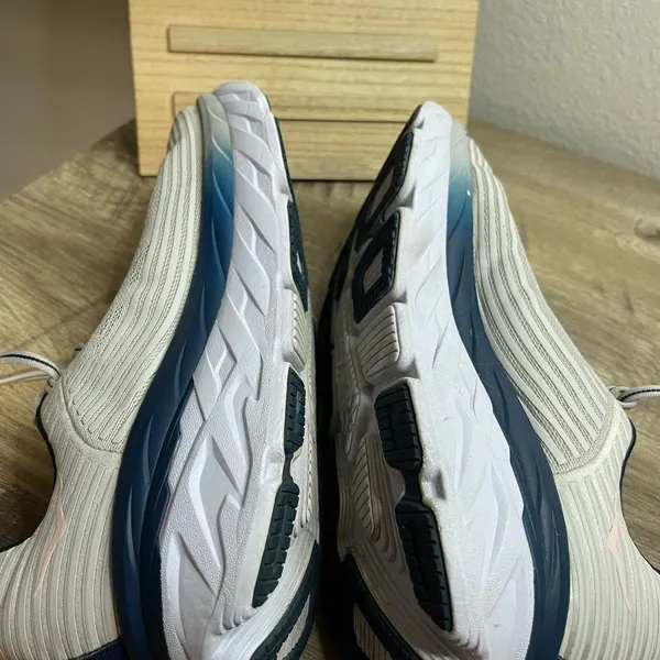 Hoka One One Bondi 6 Grey Blue Sneakers Shoes - Image 7
