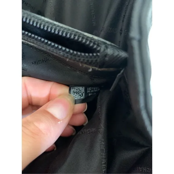 Michael Kors black handbag tote - Image 5