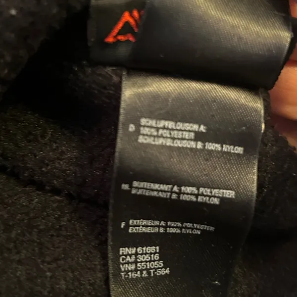 The North Face Polartec Heavyweight Fleece Women’s Jacket Black Size Small - Image 10