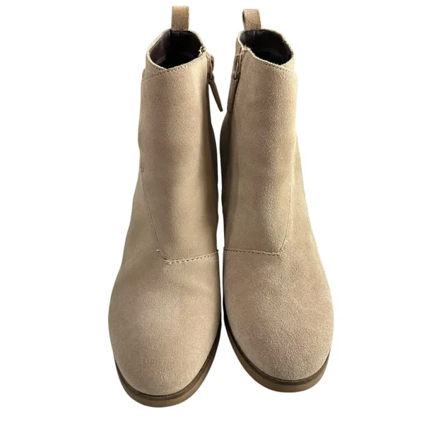 Cole Haan Harrington Grand Riding Suede Bootie Taupe Tan Size 11 Fall Classic - Image 3