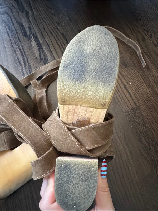 Free People touch the sky wrap clog - Image 7