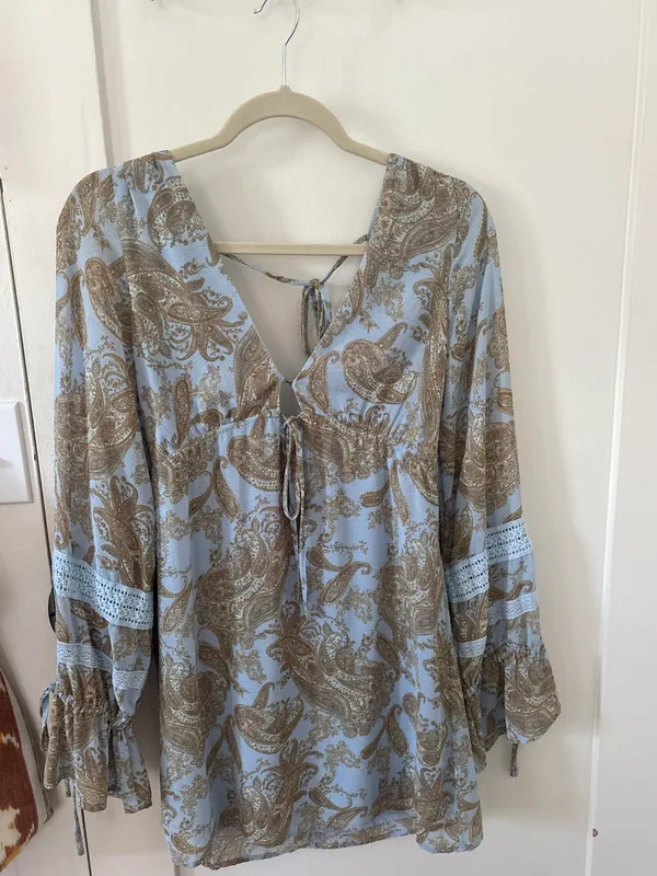 Long Sleeve Wedding guest Dress - Image 5