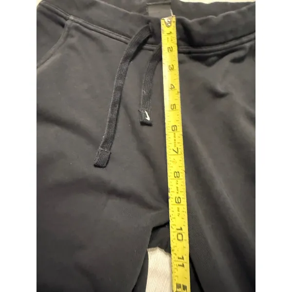 Nike Dri-FIT Womens‎ Black Jogger Sweatpants Vertical Logo Size S Small - Image 4