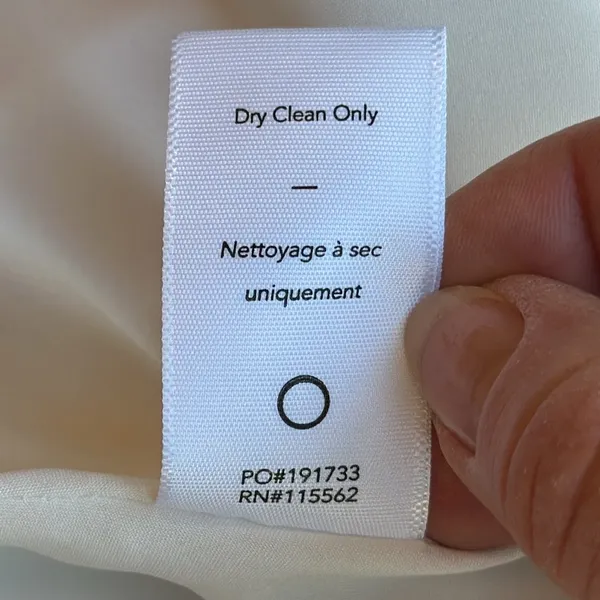 NWOT Likely white puffed short sleeve mini dressy dress fully lined size 6 - Image 12