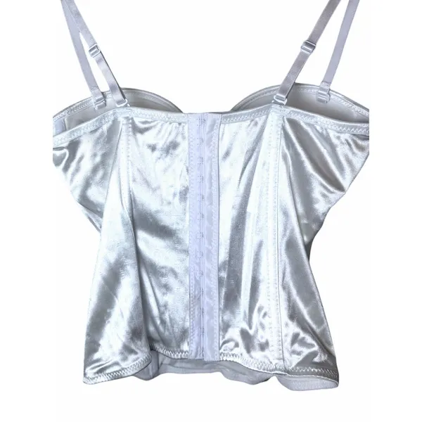Brand New Never Used Women's White Corset From Spirit Halloween Size S - Image 4