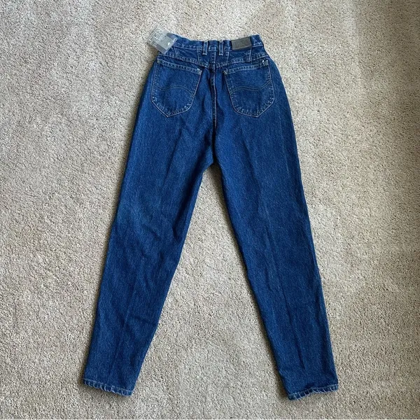 NWT Vintage Lee Relaxed Rider Blue Jeans - Image 7