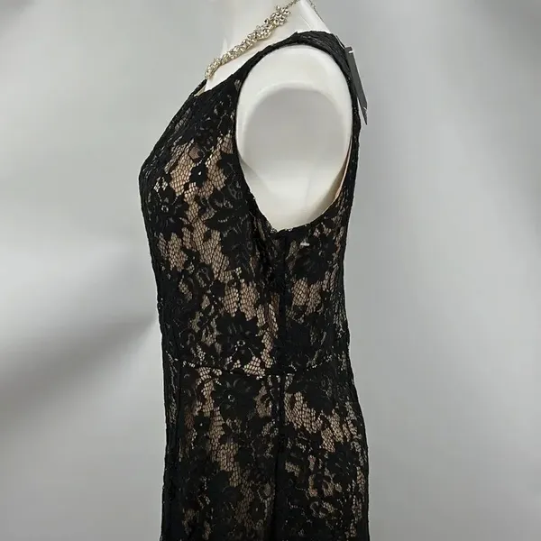 Apt 9 Black Lace Whimsigoth New Sleeveless Dress - Image 4