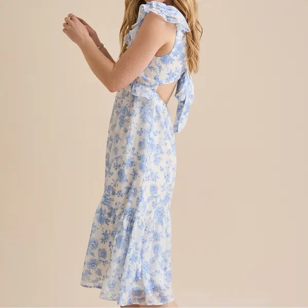 NEW Altar’d State Floral Midi Dress Size XL Available NWT - Image 4