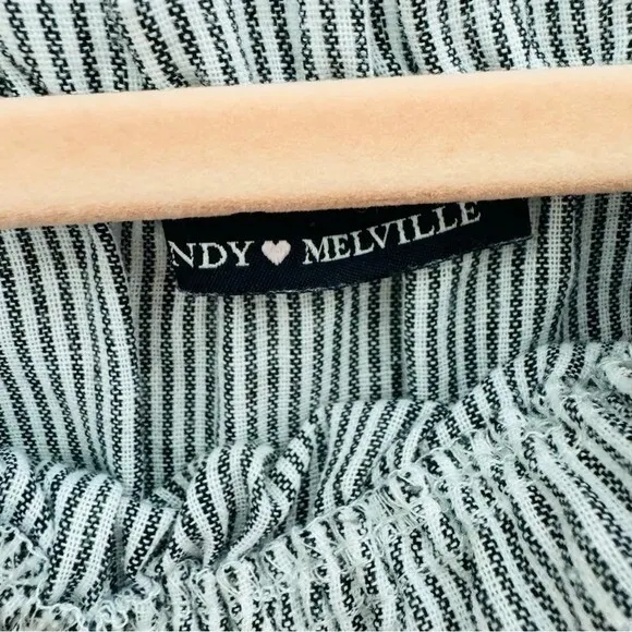 Brandy Melville Striped Off The Shoulder Top‎ - Image 6