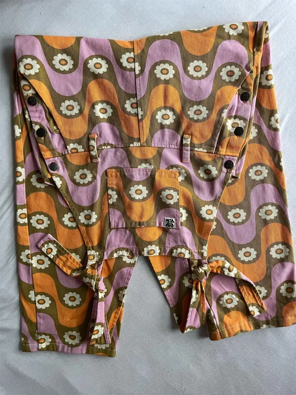 Lucy & Yak Groovy Printed Overalls - Image 2
