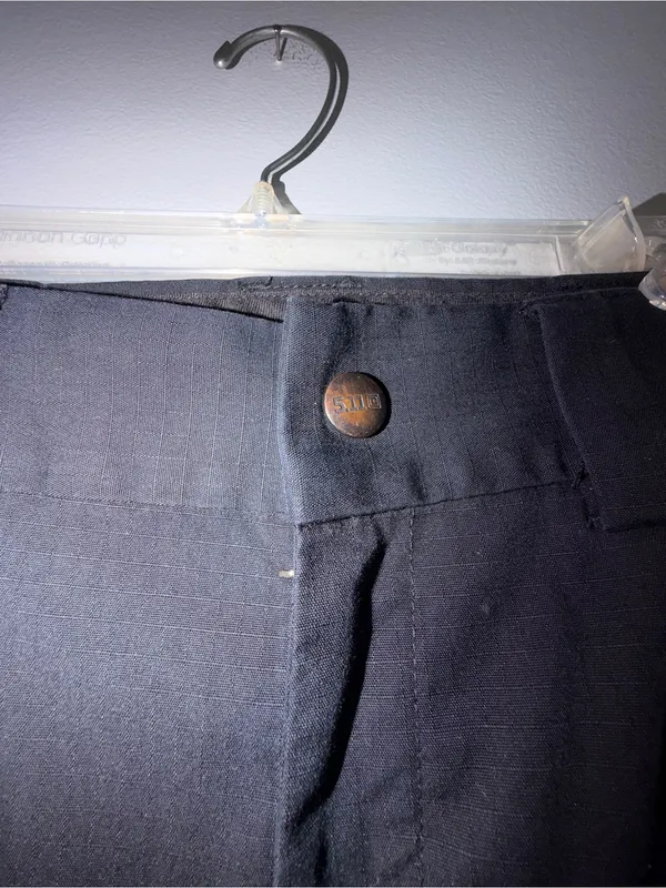 5.11 Tactical Women's Black Cargo Trousers- 6 - Image 4