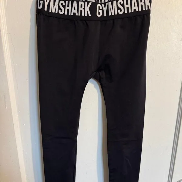 Gymshark Black Seamless Leggings XS Gym Workout Athletic Athleisure - Image 2