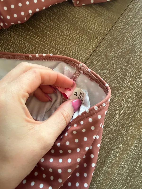 Pink Lily Polka Dot Bikini - Image 4