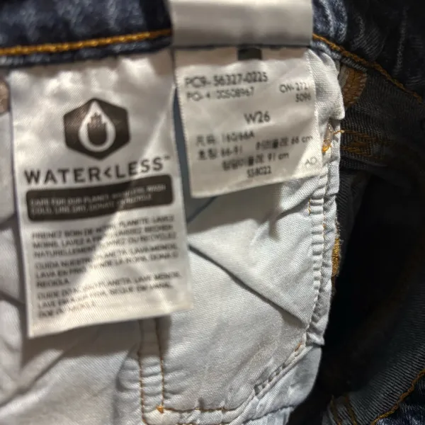 Levi’s 501 Denim Button Fly size 26 Shorts - Image 7