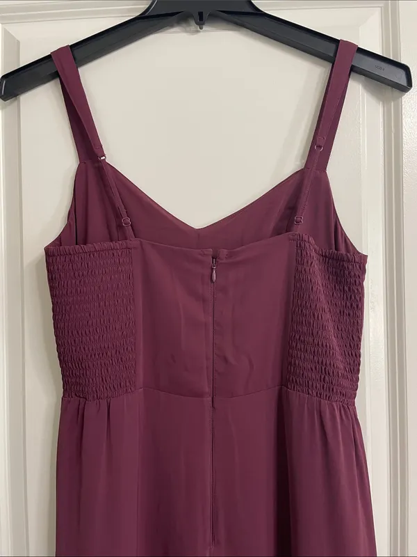 NWT Abercrombie & Fitch Ruffle Tiered Maxi Dress Size Medium Tall - Image 9