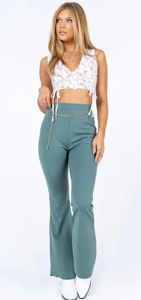 Floral Crop Top - Image 4