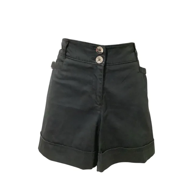 White House Black Market Black Shorts, Silver Accents Classic Fit. Size 10 - Image 9