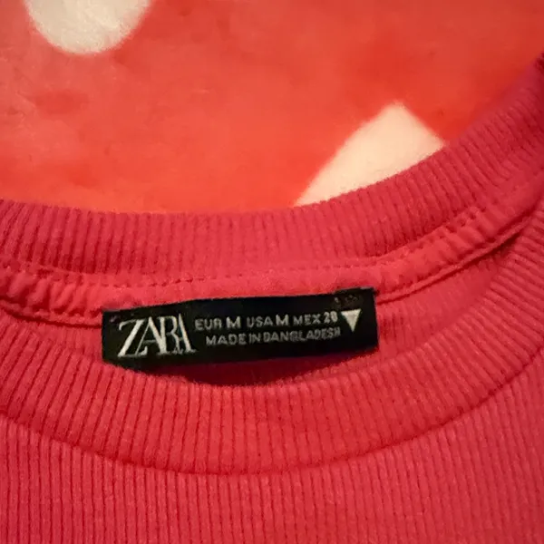 Zara Pink Ruffled Sleeve One Piece - Image 2