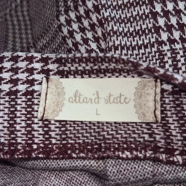 Altar'd State ✨Plaid Burgundy Mini Skort✨ - Image 6