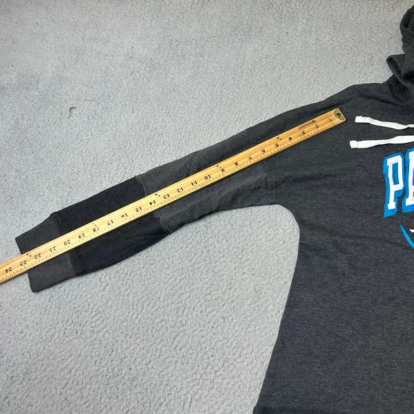 NEW Fanatics Carolina‎ Panthers Hoodie Gray Pullover NFL Football Size S - Image 5