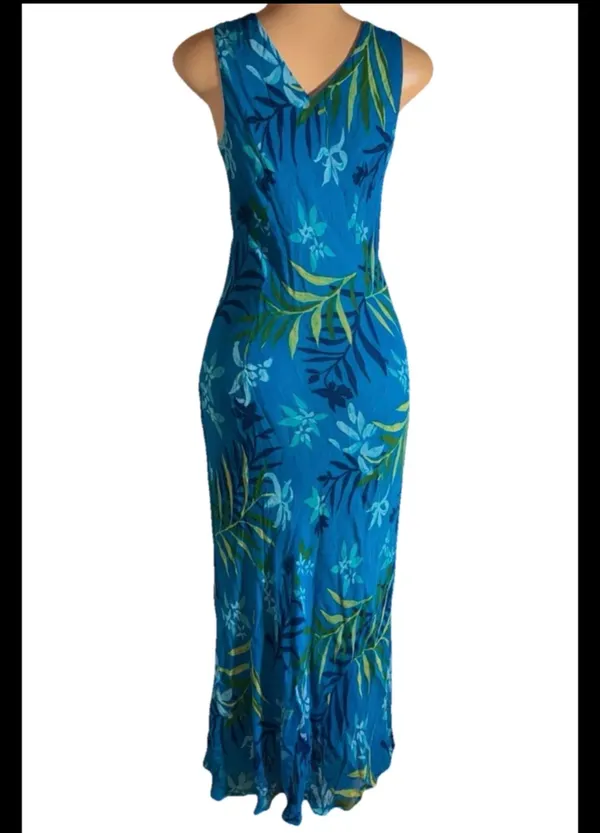 Long formal dress Blue - Image 4
