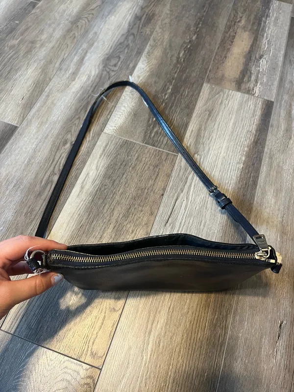 Coach Navy Blue Leather East West Crossbody Bag - Image 14