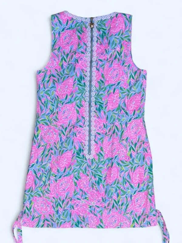 Lilly Pulitzer Mila Stretch Shift Dress Preppy Cruise Resort Garden Party 14 - Image 6