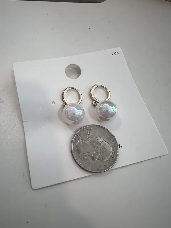 Pearl Earrings New fashion temperament earrings - Image 4