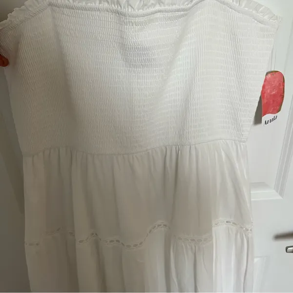 NEW Arula White Floral Maxi Dress Plus Size 0X Available NWT - Image 7