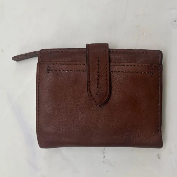 Genuine Brown Leather Wallet - Image 4