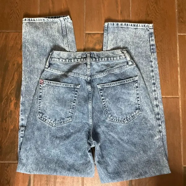 BDG Urban Outfitters Bleach Wash High Rise Baggy Denim Jeans - Image 3