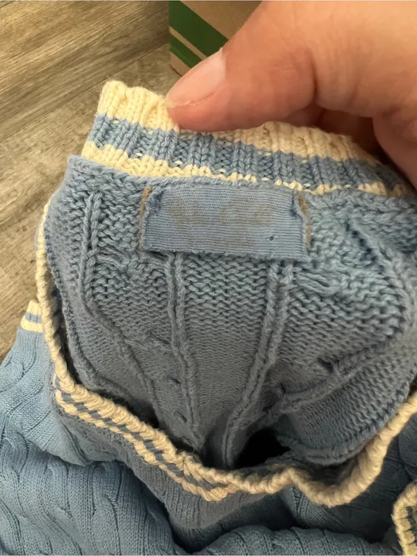 Brandy Melville John galt blue knit sweater vest - Image 8