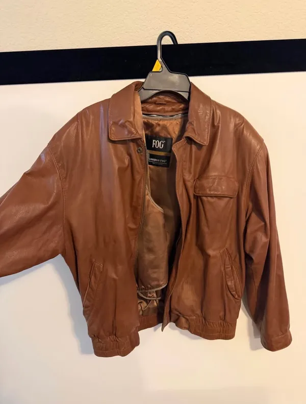 London Fog Bomber Vintage Jacket - Image 2
