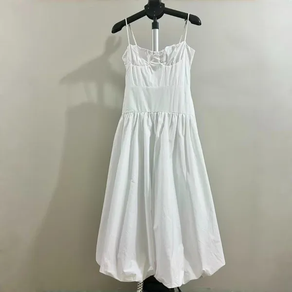 NWOT Farm Rio White Bubble Midi Dress Size S 100% Cotton - Image 2