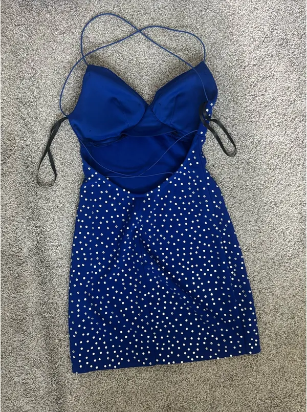 Blue Homecoming Dress - Image 2
