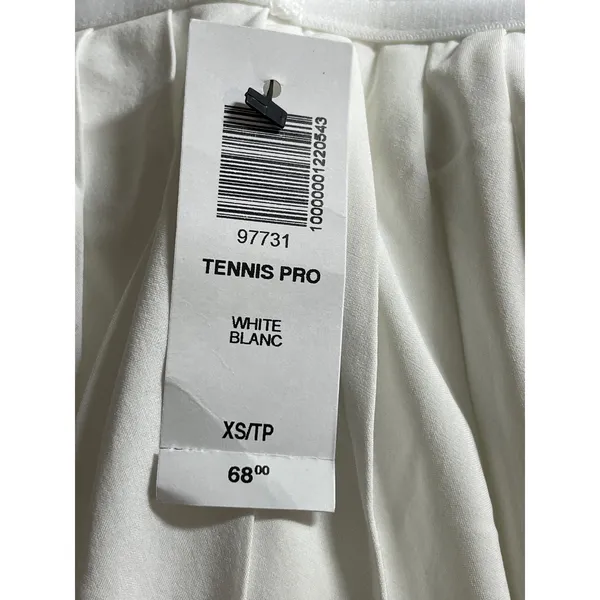 NEW Aritzia TNAction Womens White Yoga Tennis Athletic Activewear Skort Skirt XS - Image 6